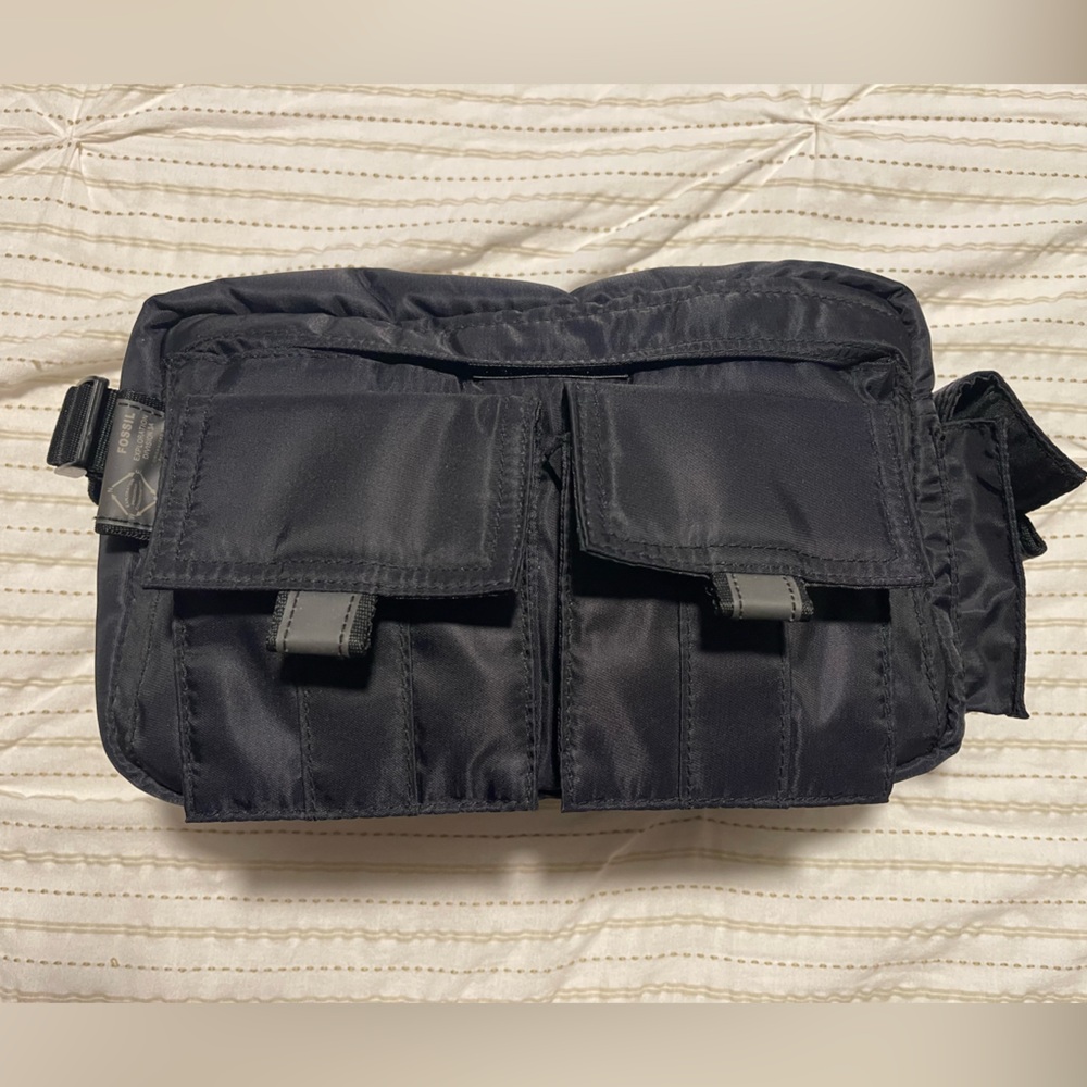 Fossil Black Toiletry Bag